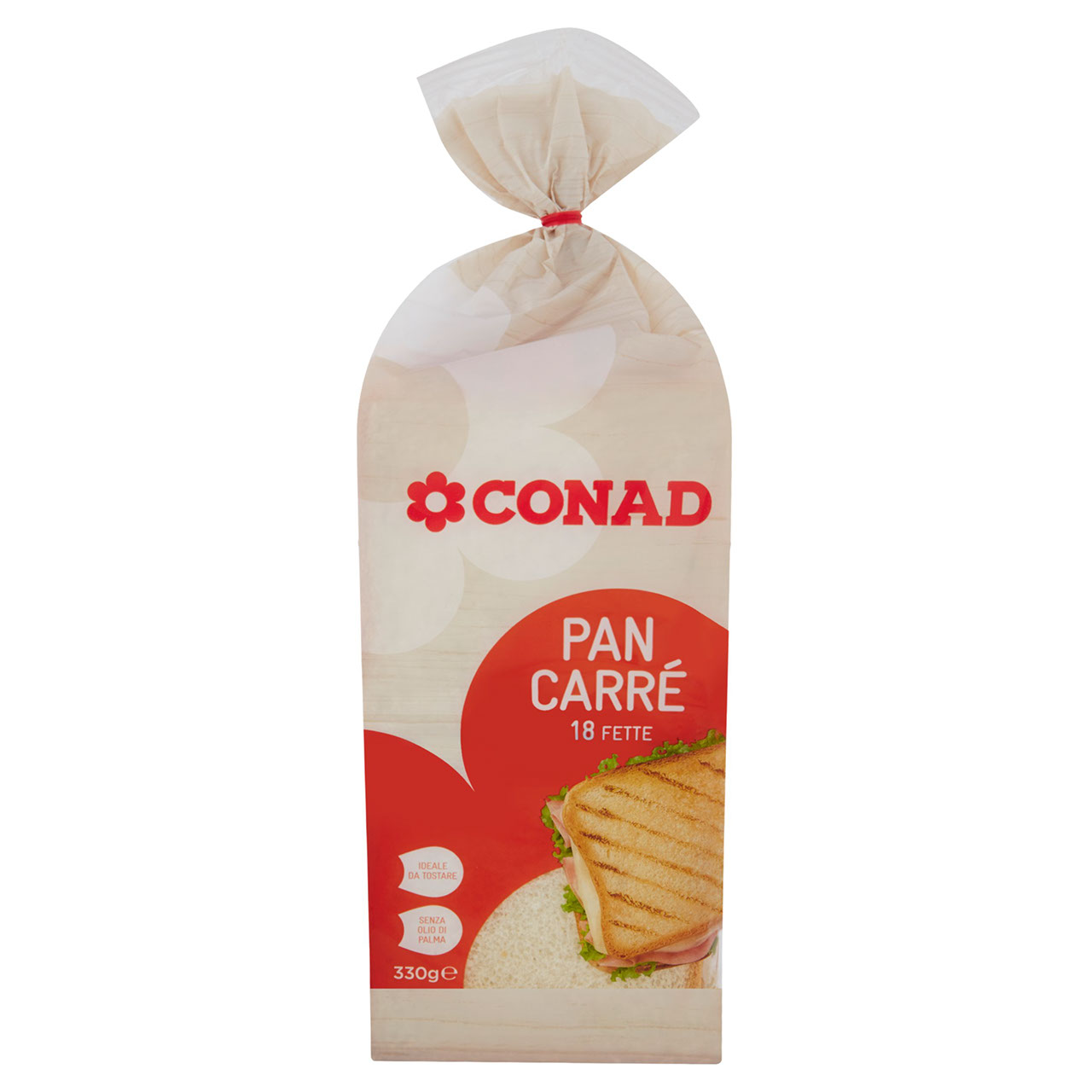 CONAD Pan Carrè 18 Fette 330 g in vendita online