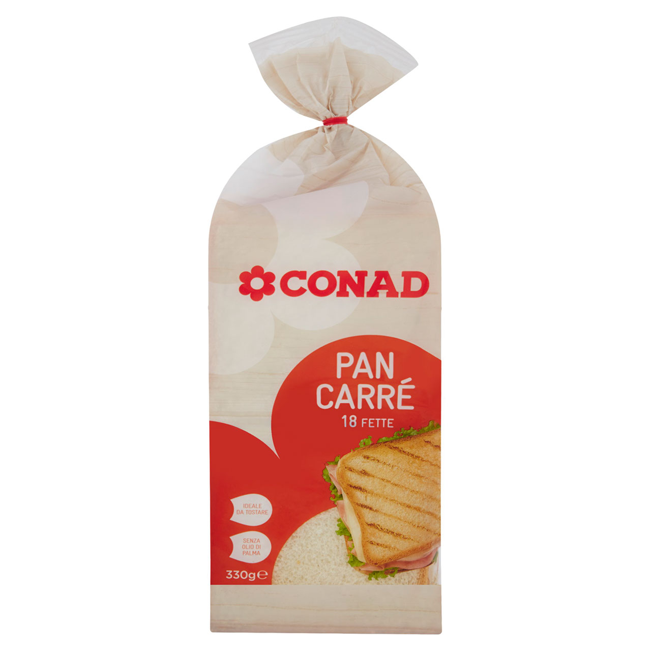 CONAD Pan Carrè 18 Fette 330 g in vendita online