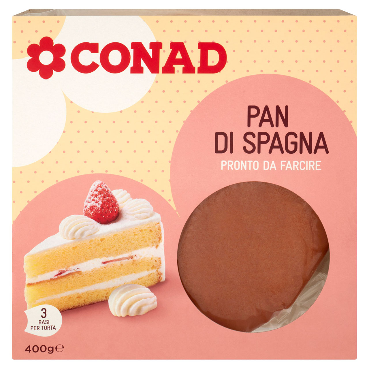 Pan di Spagna 400 g Conad in vendita online