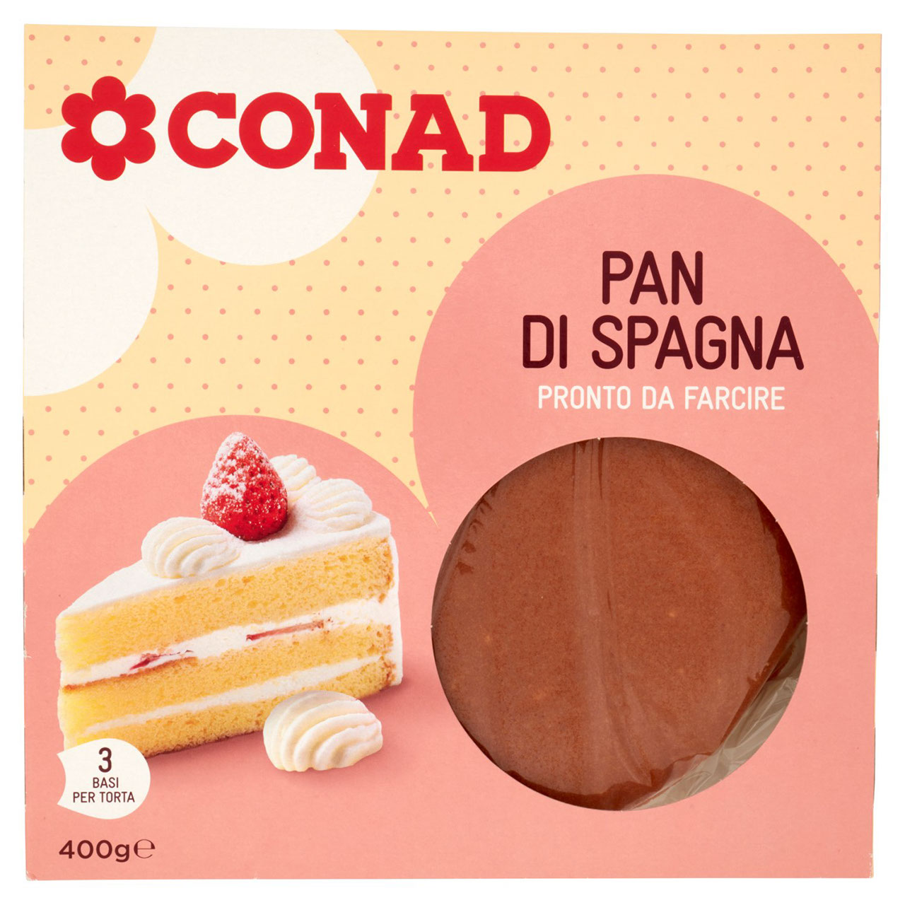 Pan di Spagna 400 g Conad in vendita online