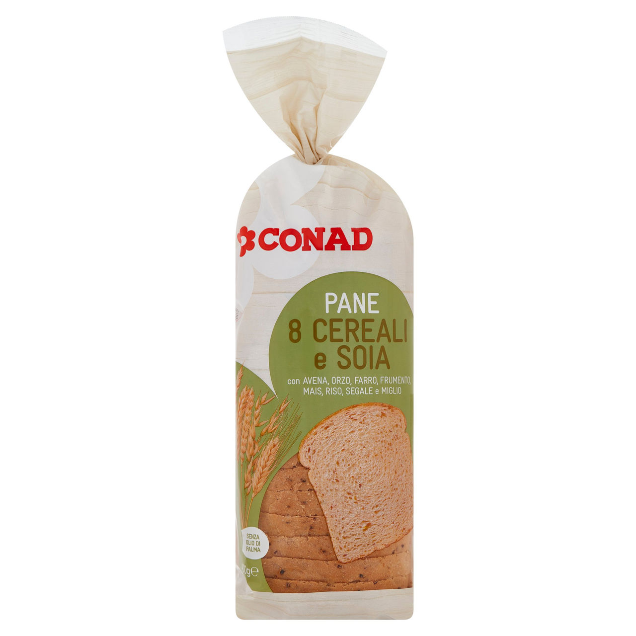 Pane 8 Cereali e Soia 400 g Conad vendita online