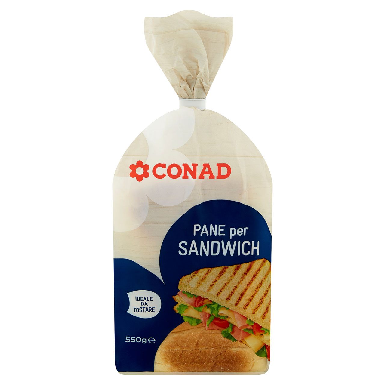 Pane per Sandwich 550 g Conad in vendita online