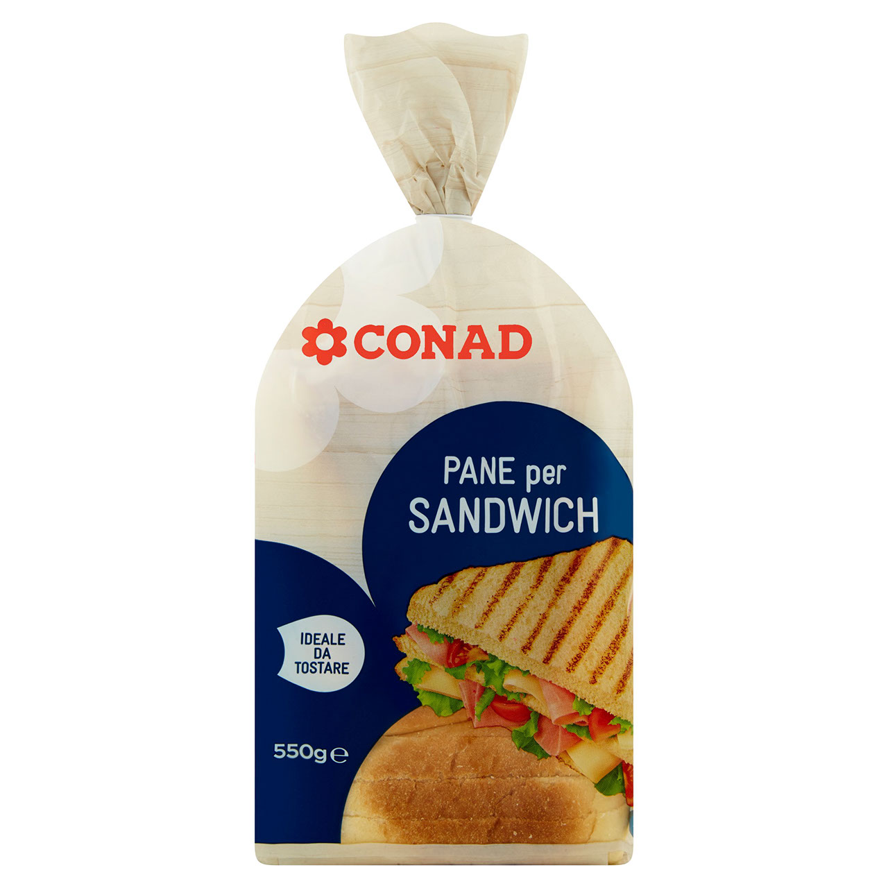 Pane per Sandwich 550 g Conad in vendita online