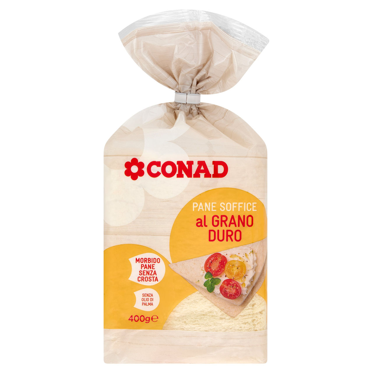 CONAD Pane Soffice al Grano Duro 400 g