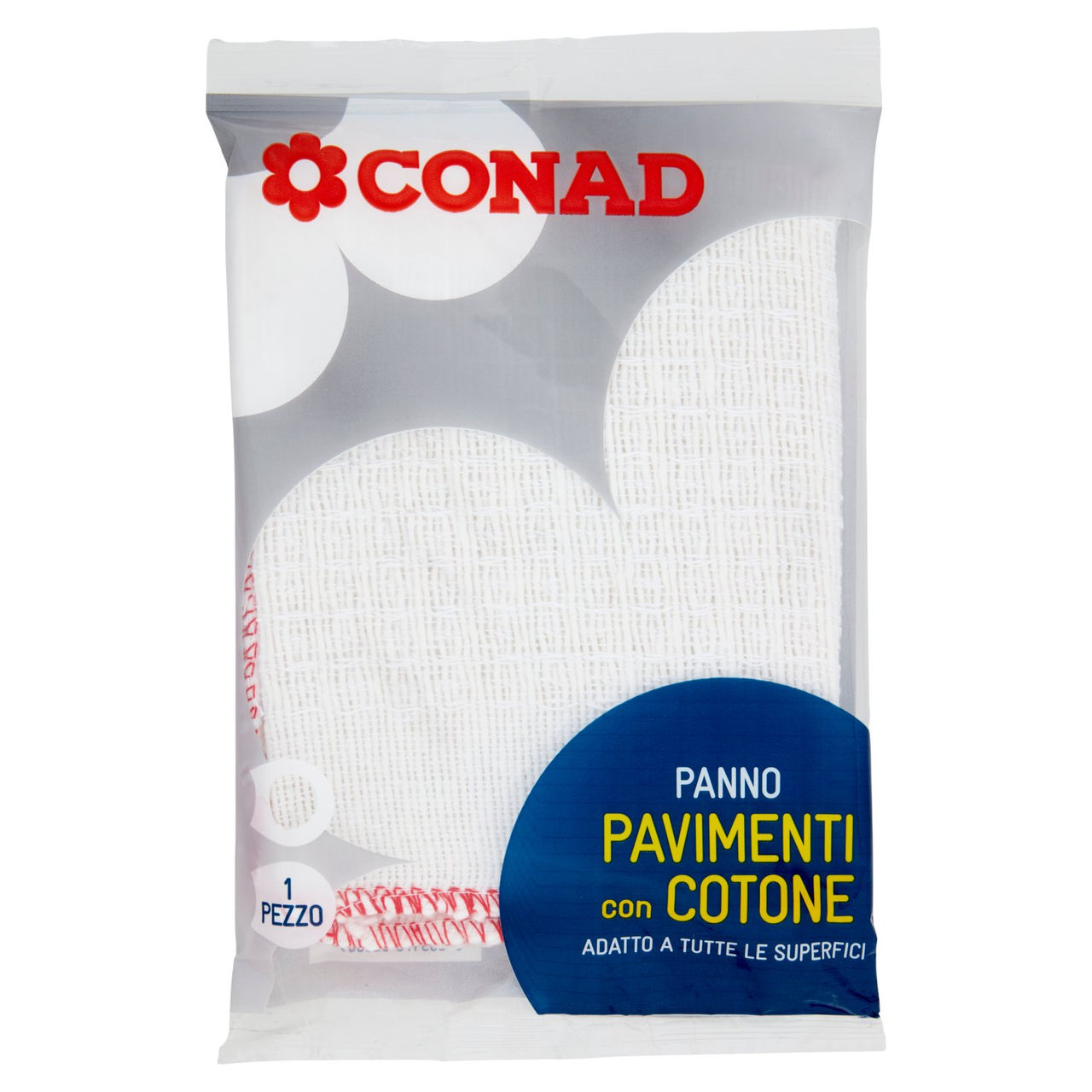 CONAD Panno Pavimenti con Cotone 1 Pezzo