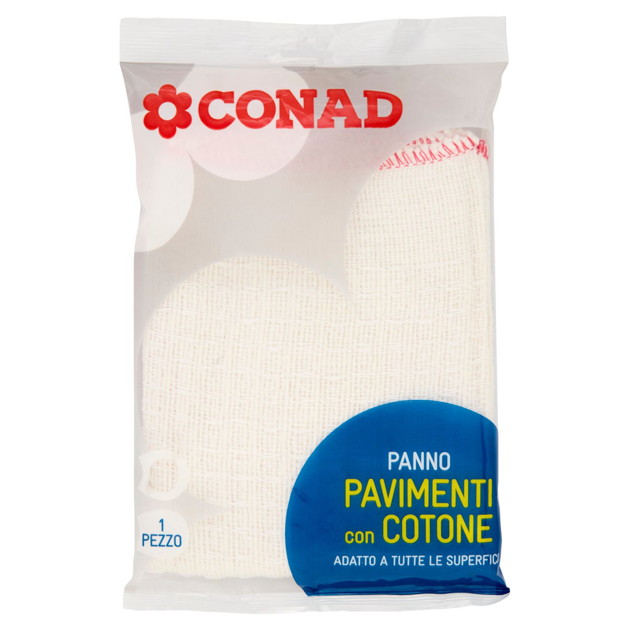 CONAD Panno Pavimenti con Cotone 1 pz