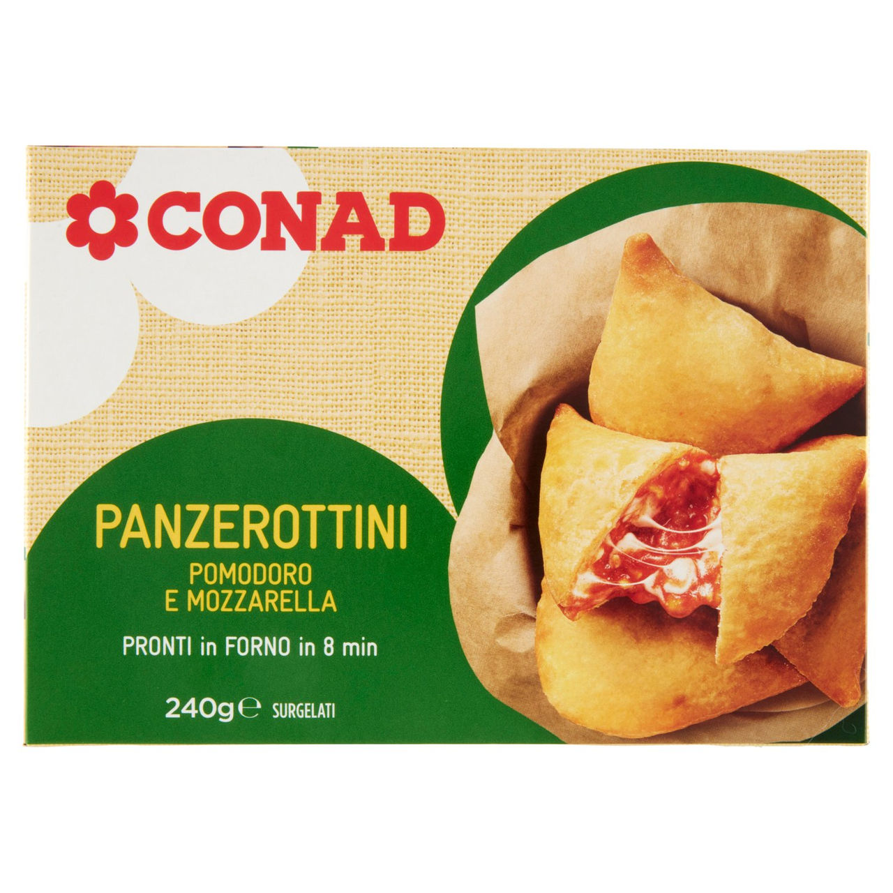 Panzerottini Pomodoro e Mozzarella Conad