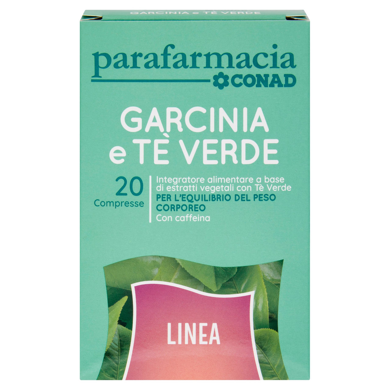 CONAD Parafarmacia Garcinia e Tè Verde 20 Compresse 22 g