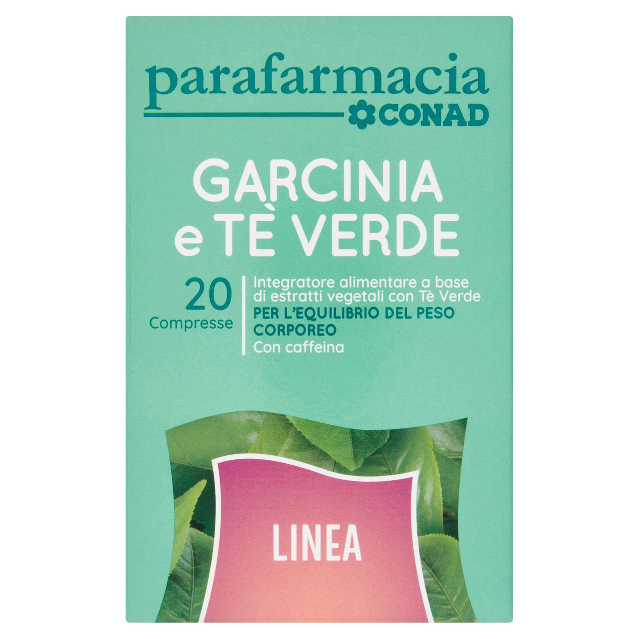 CONAD Parafarmacia Garcinia e Tè Verde 20 Compresse 22 g