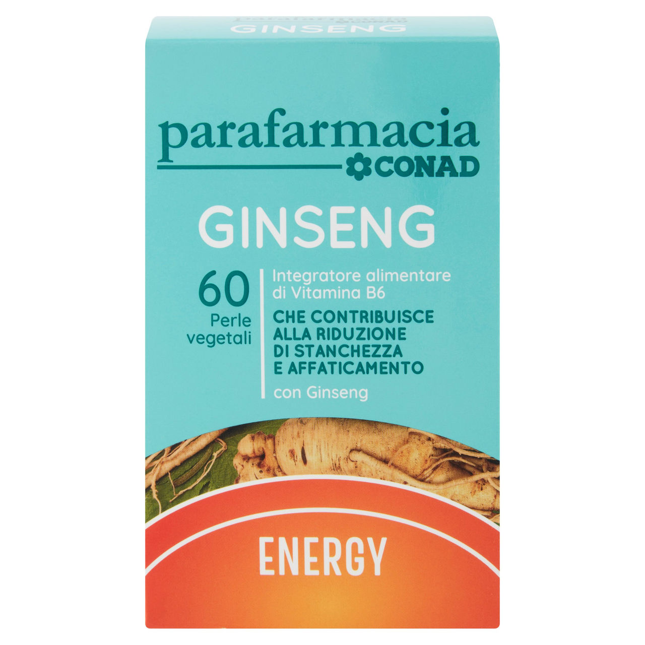 CONAD Parafarmacia Ginseng 60 Perle vegetali 19,2 g