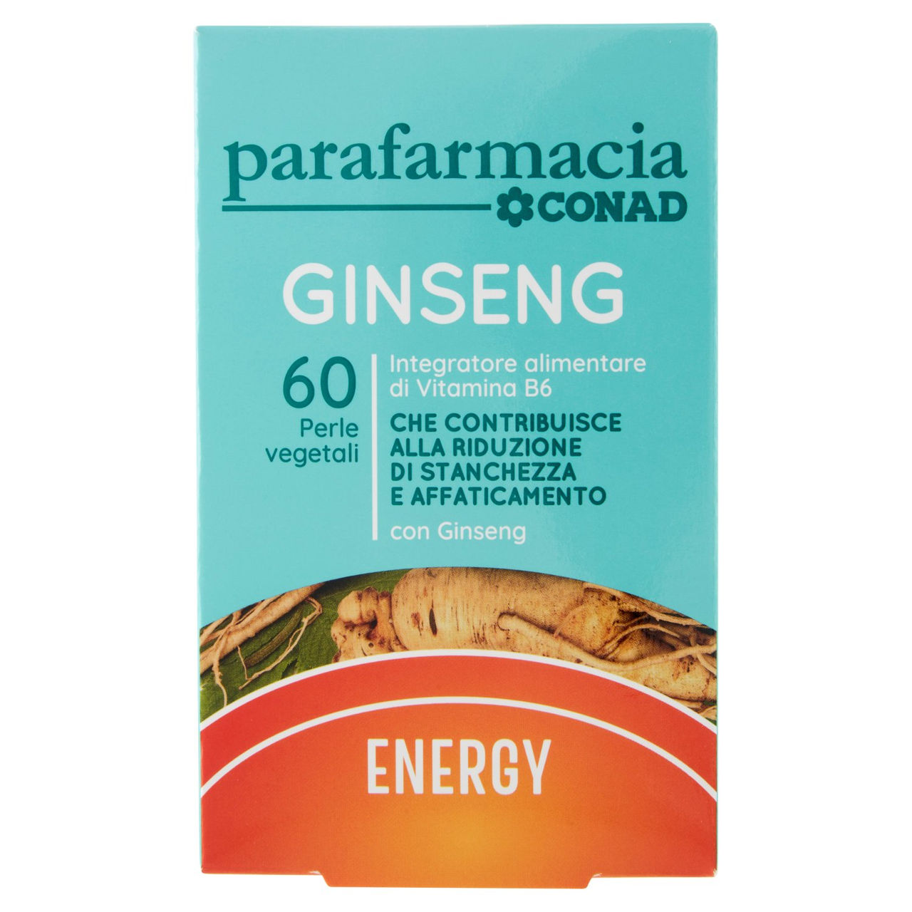 CONAD Parafarmacia Ginseng 60 Perle vegetali 19,2 g