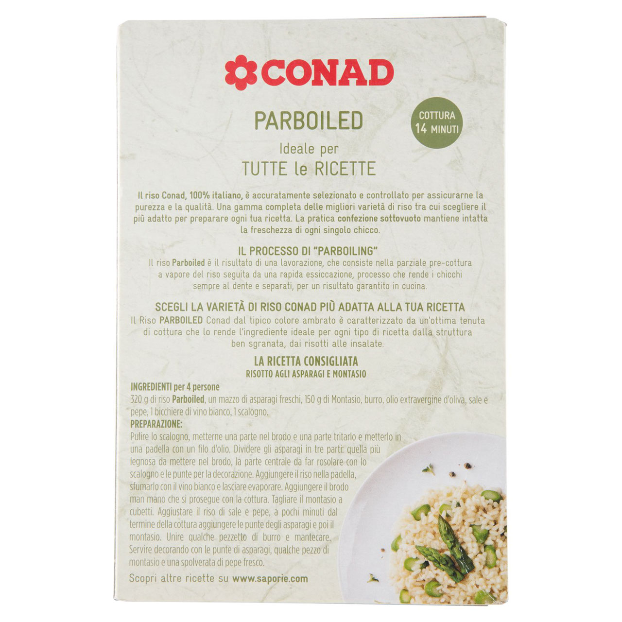 Riso Parboiled 1 kg Conad in vendita online