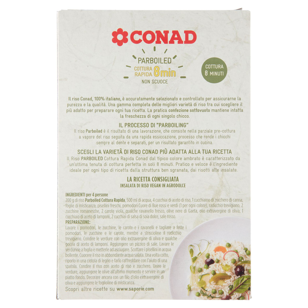 Riso Parboiled Cottura 8 min 1 kg Conad online