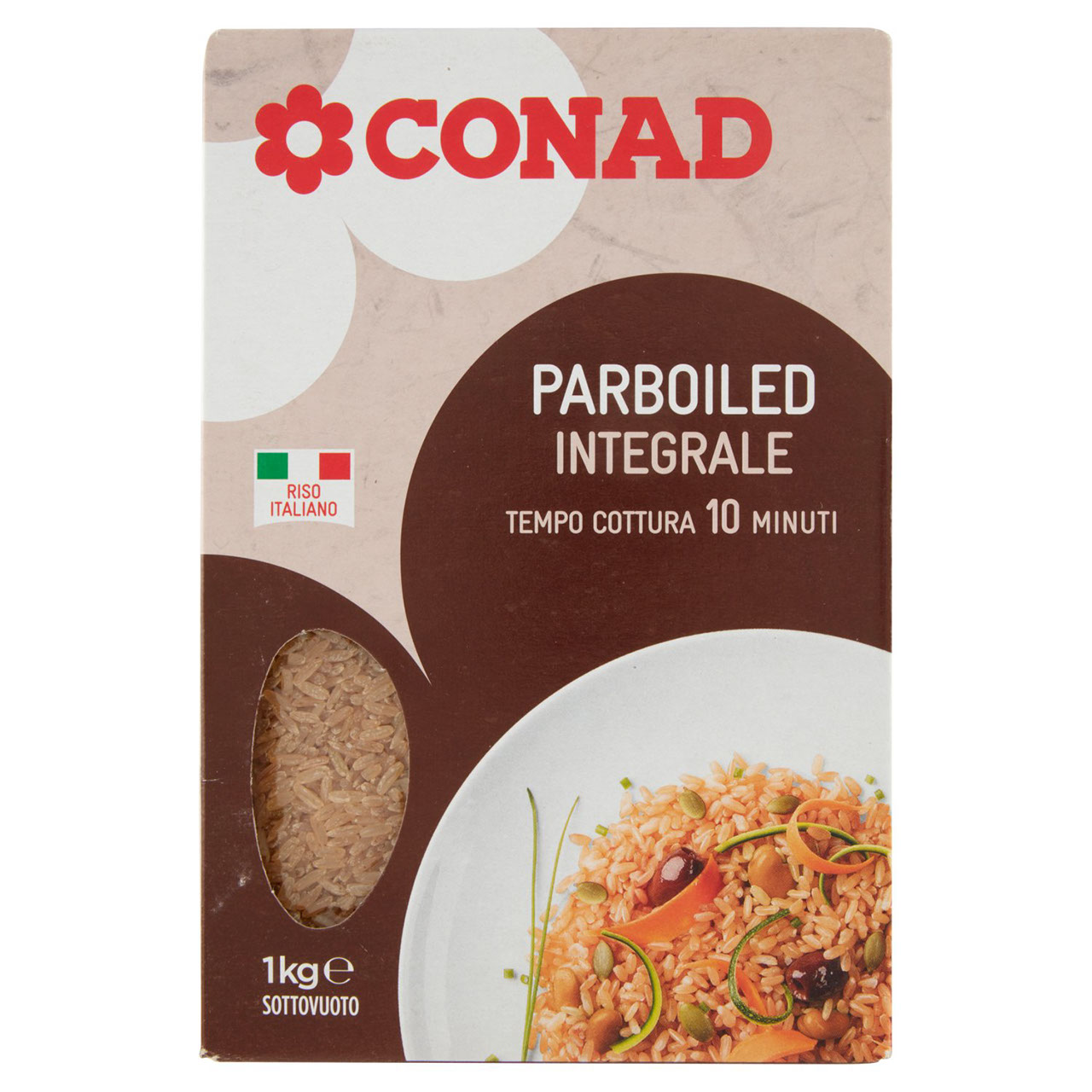 Riso Integrale Parboiled 1Kg Conad vendita online