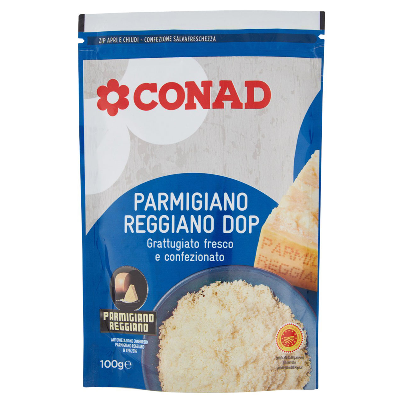 Parmigiano Reggiano DOP 100 g Conad