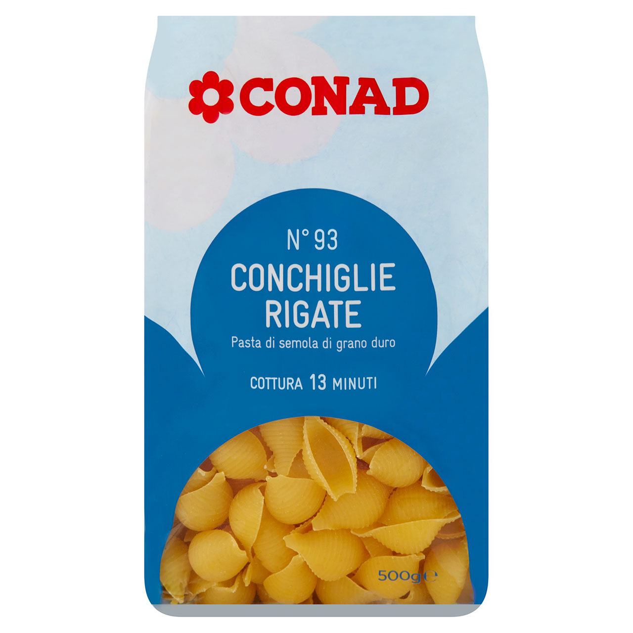 Conchiglie Rigate 500 g Conad in vendita online