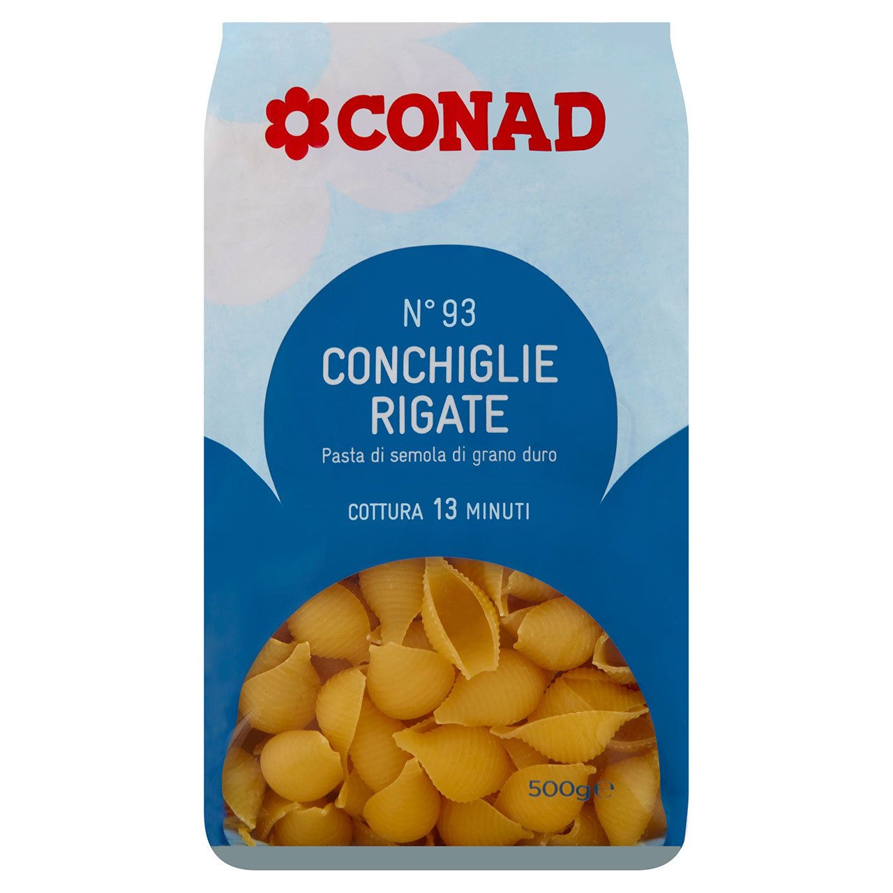 Conchiglie Rigate 500 g Conad in vendita online