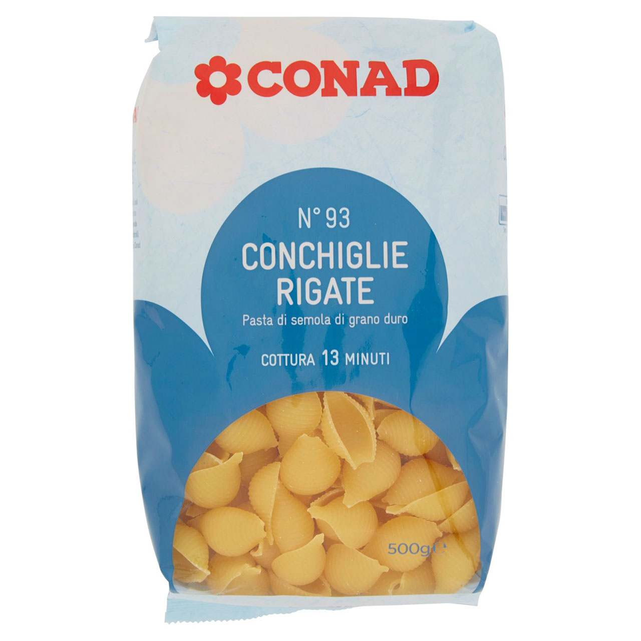 Conchiglie Rigate 500 g Conad in vendita online