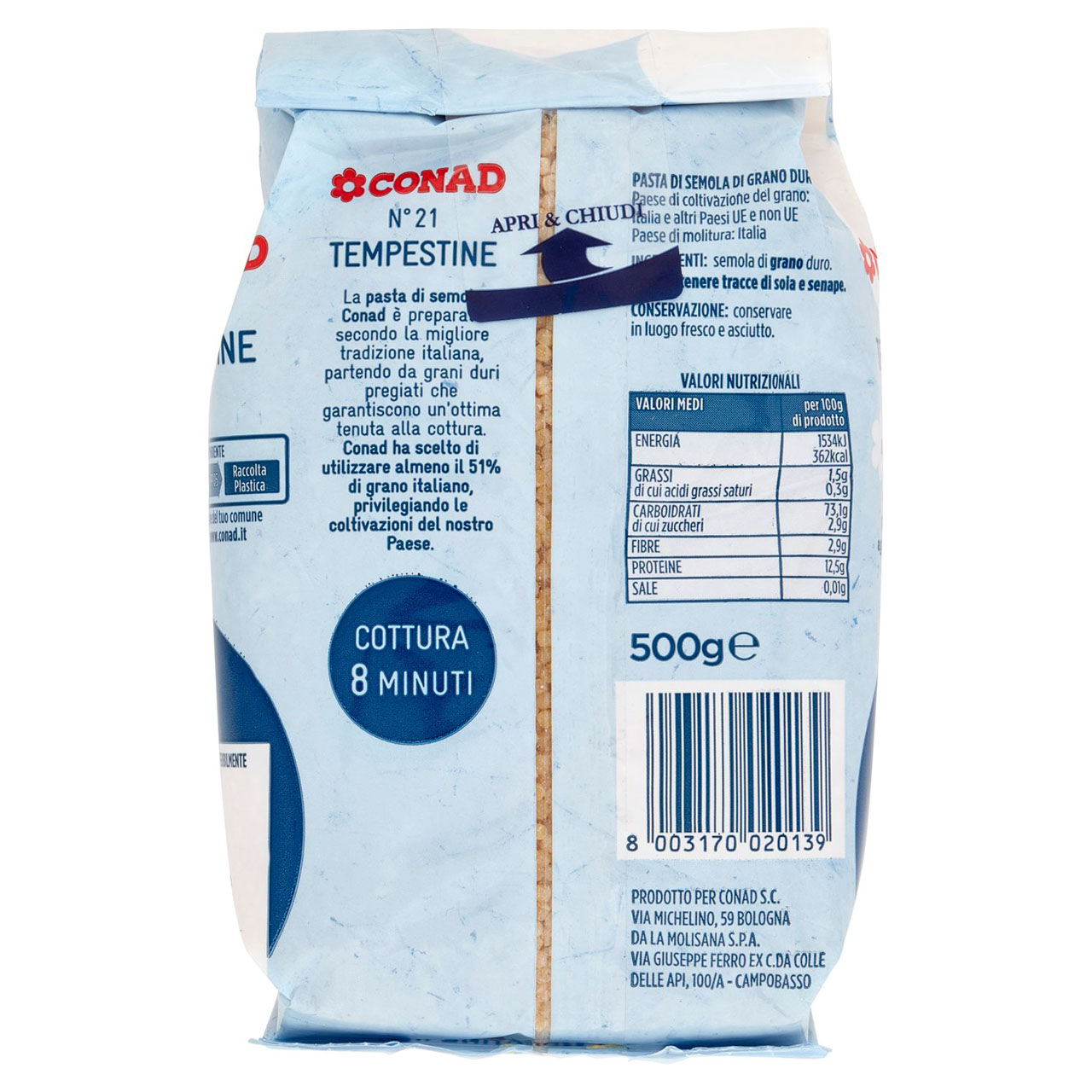 Tempestine 500 g Conad in vendita online