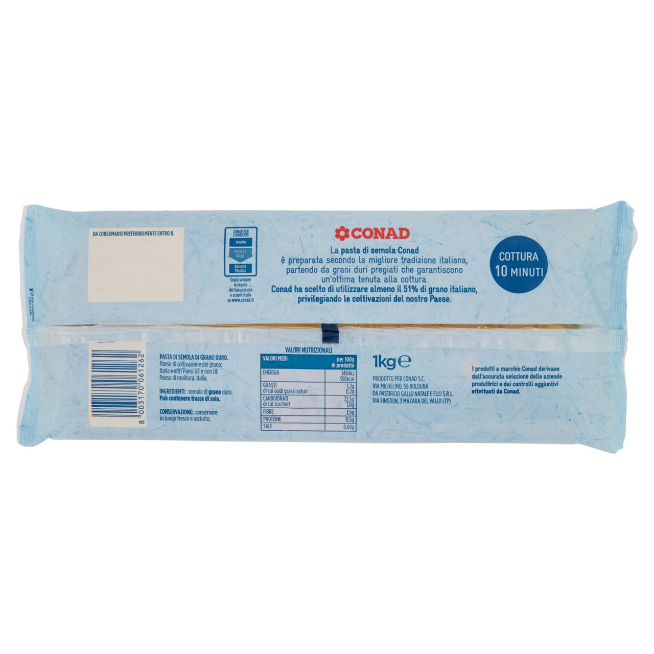 Vermicellini 1 kg Conad in vendita online