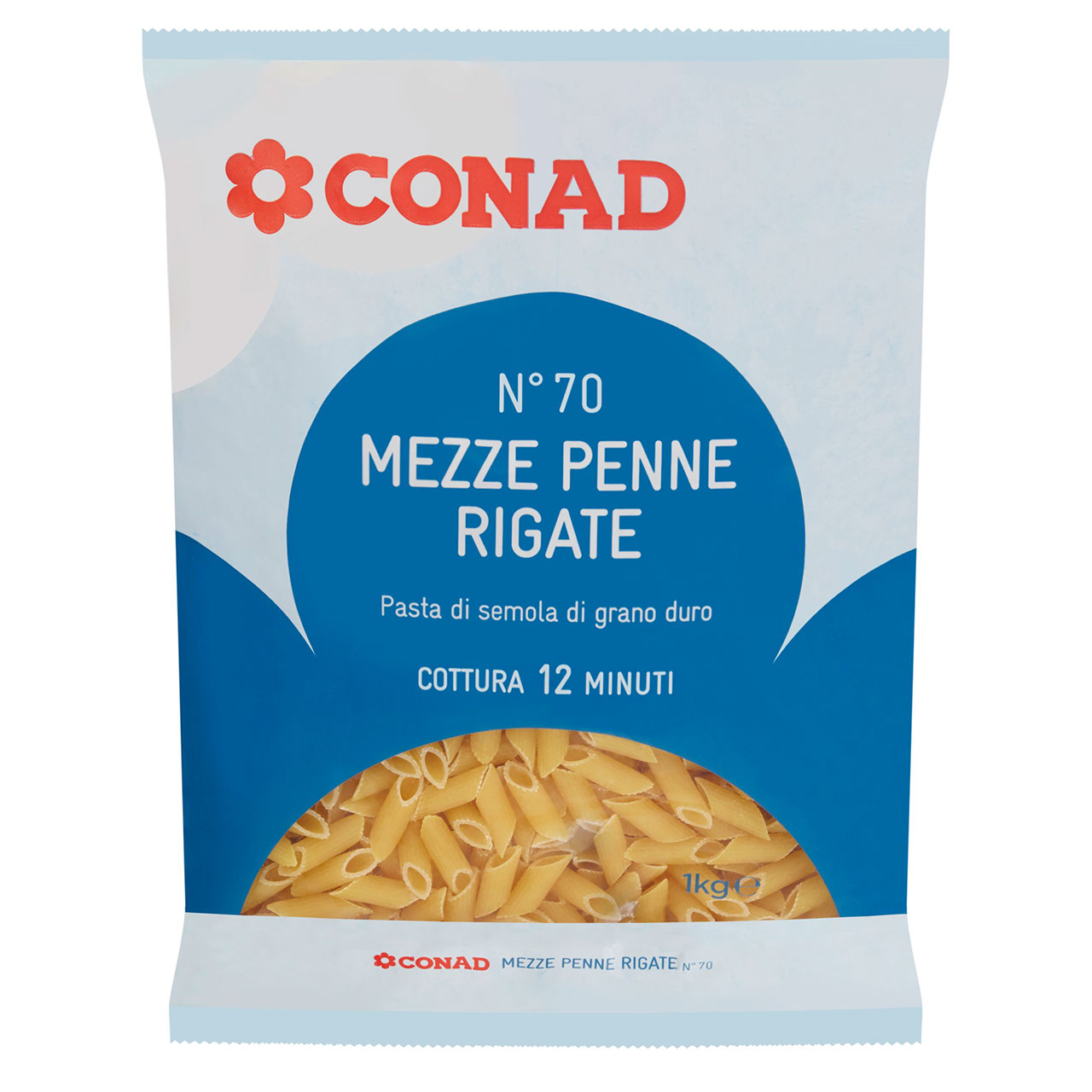 Mezze Penne Rigate 1 kg Conad in vendita online