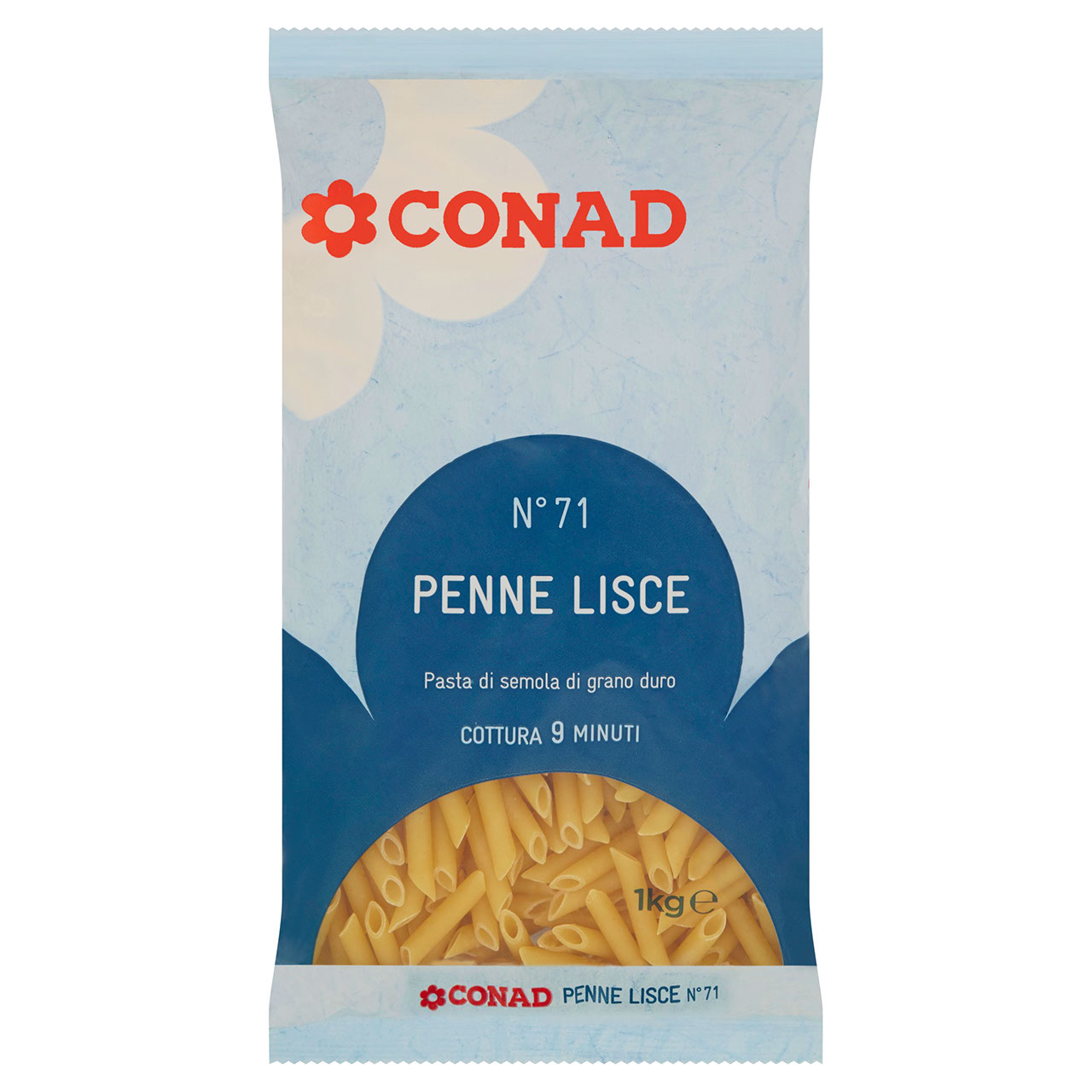 Penne Lisce 1 kg Conad in vendita online