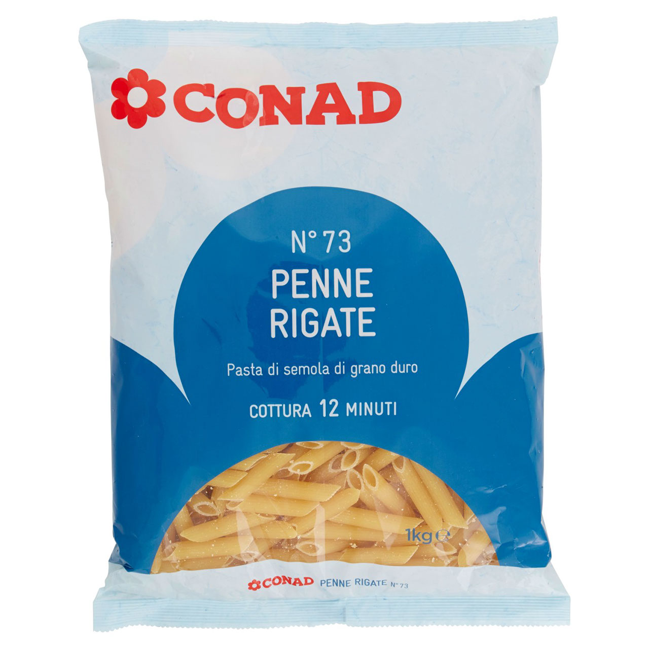 Penne Rigate 1 kg Cottura 12 Min Conad