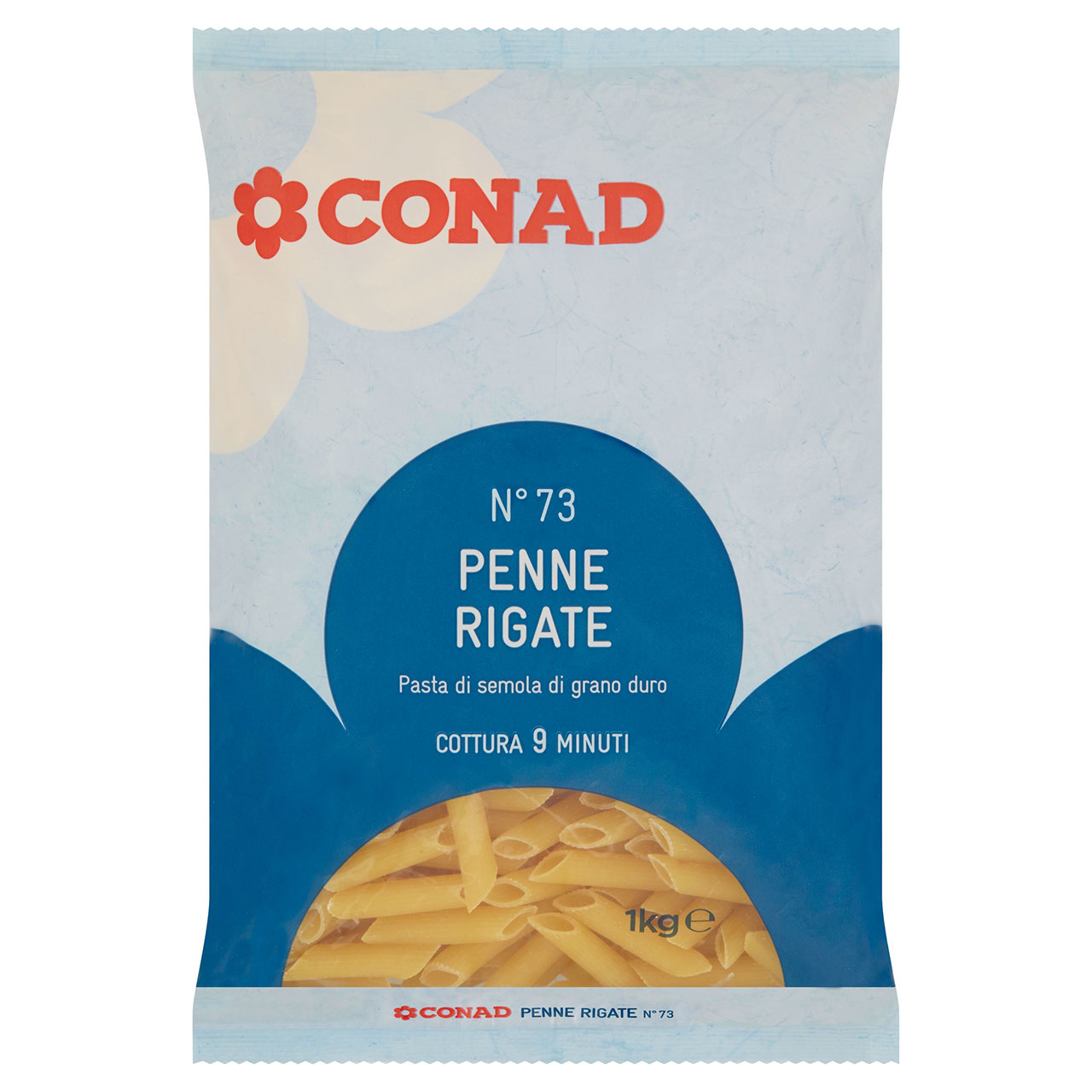 CONAD Pasta di Semola di Grano Duro Penne Rigate