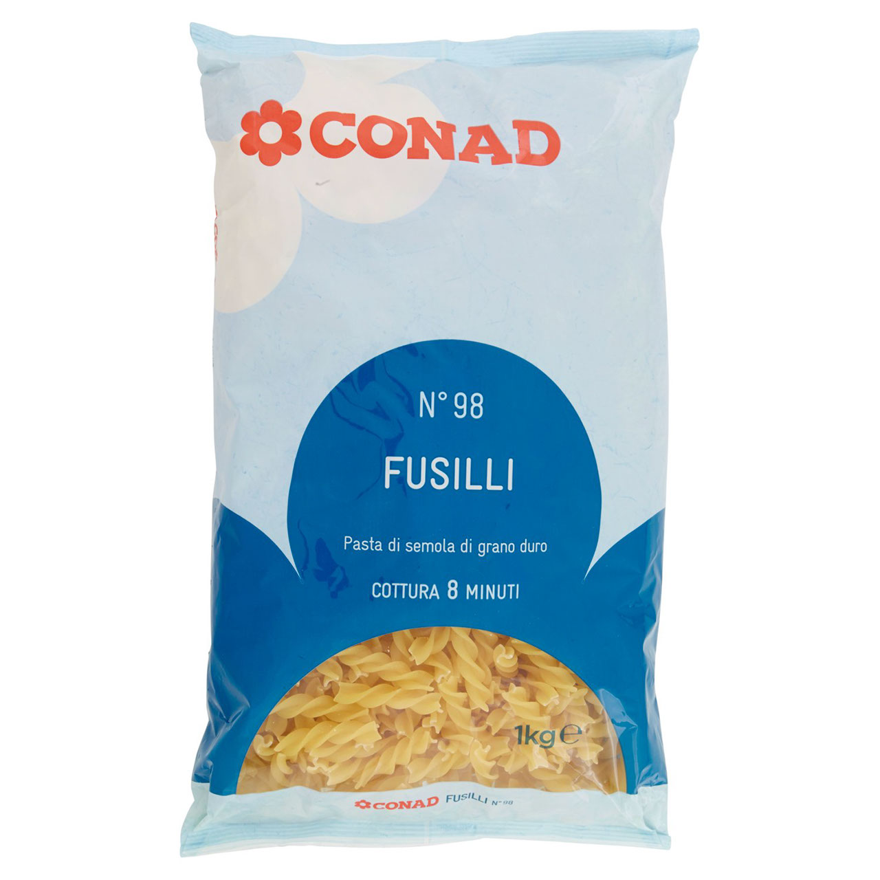 Fusilli 1kg Conad Cottura 8 Min