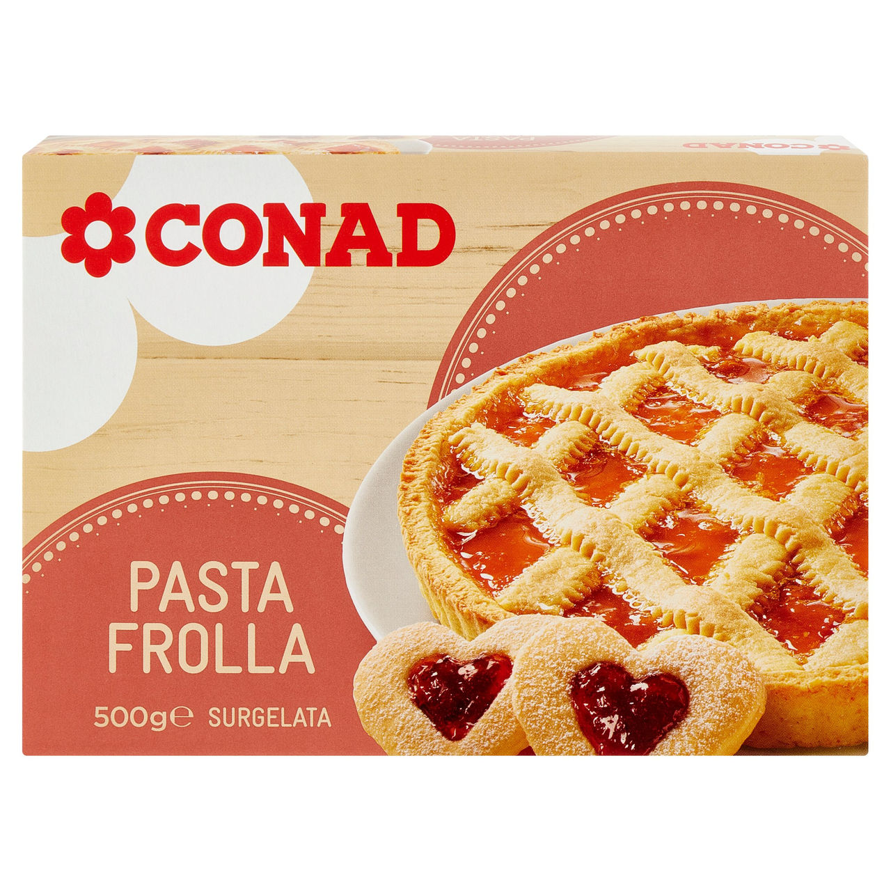 Pasta Frolla surgelata 500 g Conad