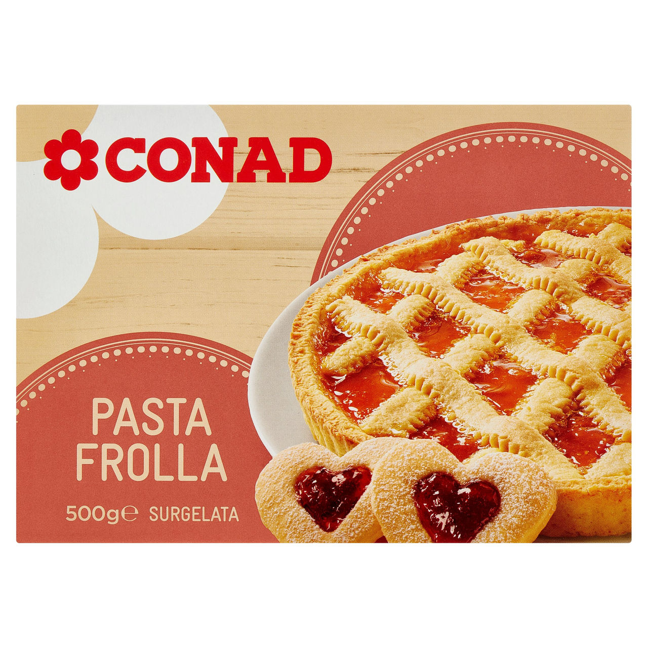 Pasta Frolla surgelata 500 g Conad