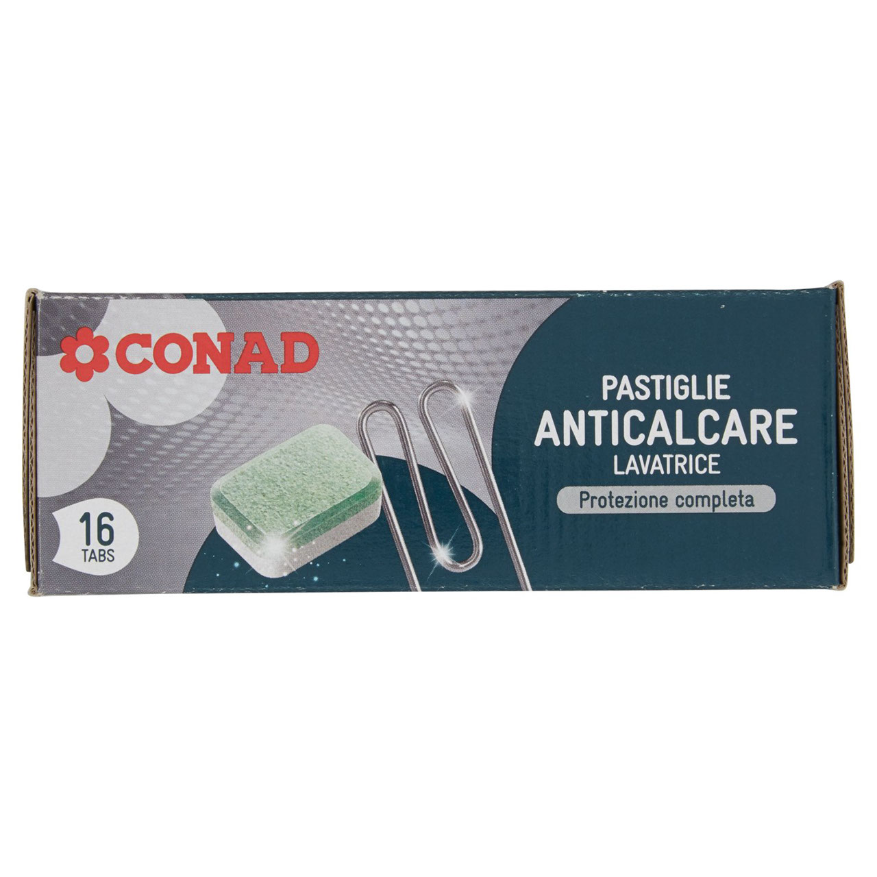 Pastiglie Anticalcare Lavatrice 16 tabs 256g Conad