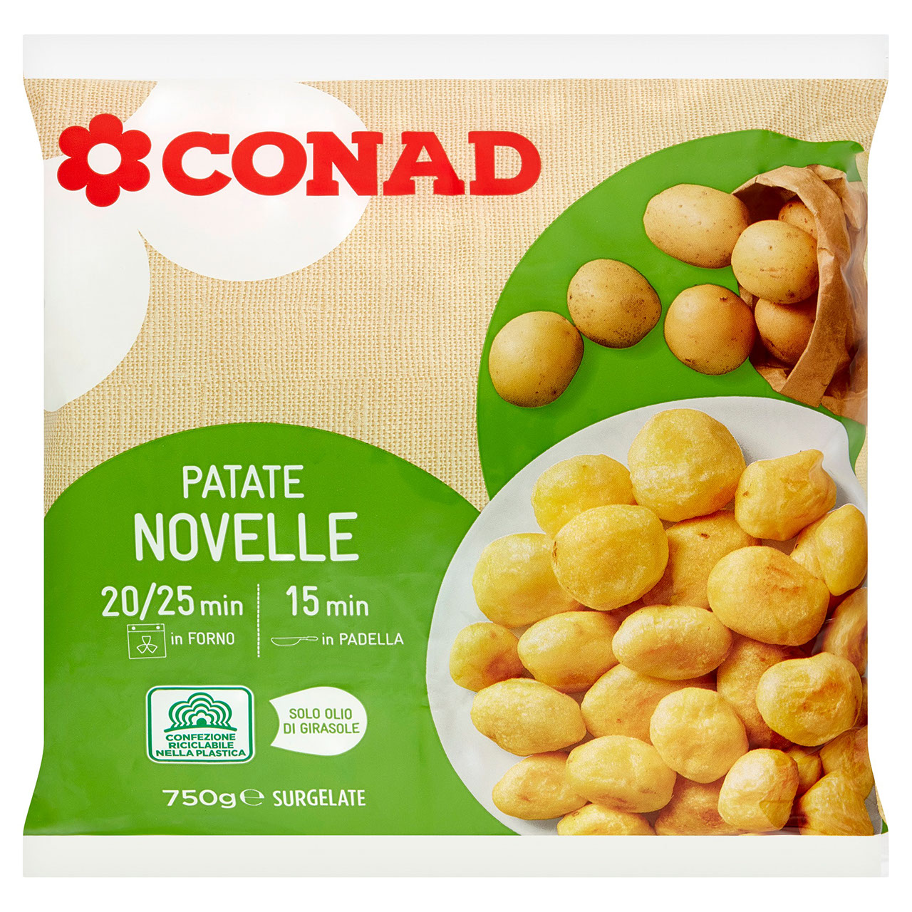 Patate Novelle Surgelate Conad in vendita online