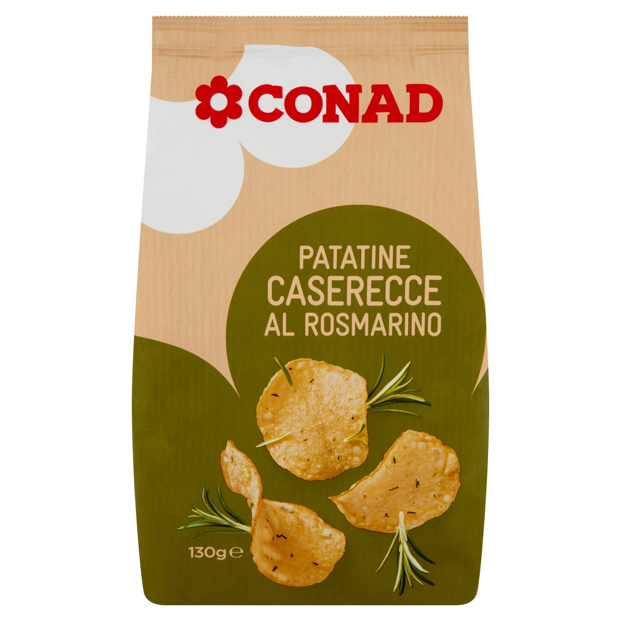 Patatine Caserecce al Rosmarino 130 g Conad