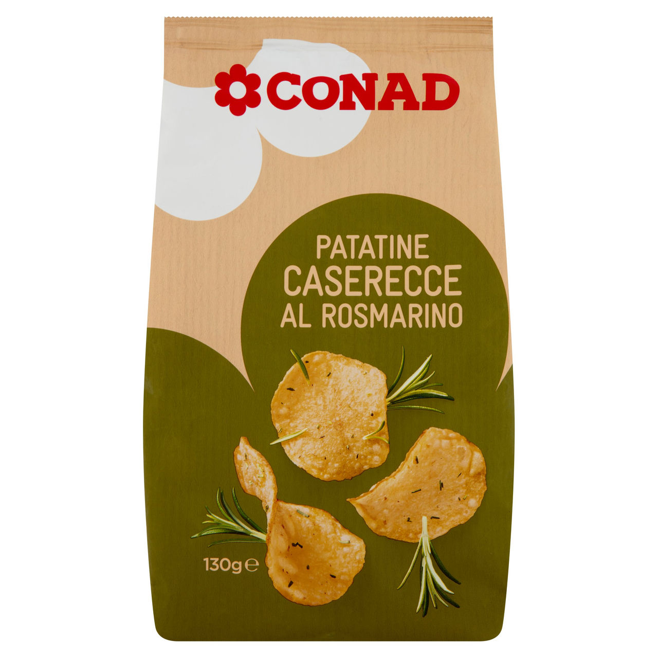 Patatine Caserecce al Rosmarino 130 g Conad