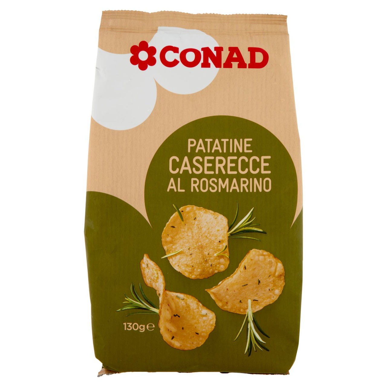 Patatine Caserecce al Rosmarino 130 g Conad