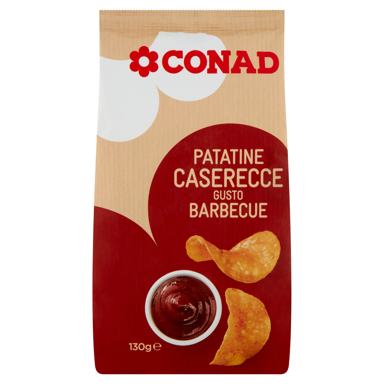 Patatine Caserecce Gusto Barbecue 130 g Conad