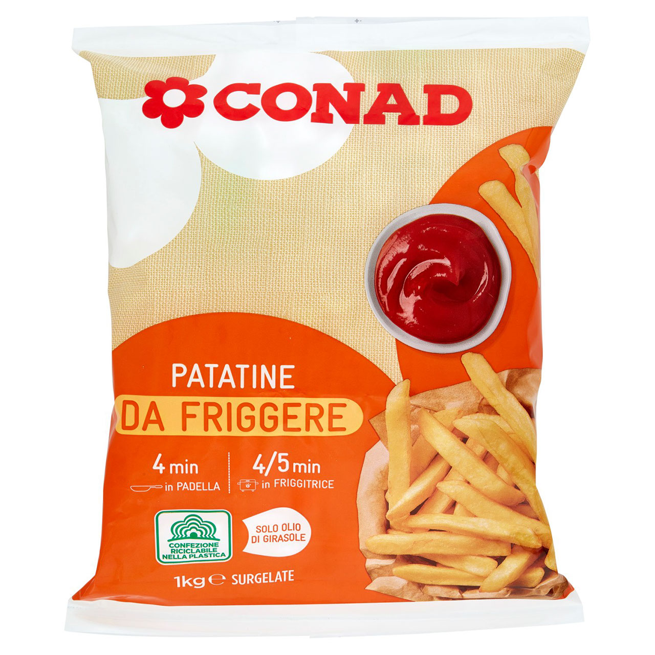 Patatine da Friggere Surgelate 1 Kg Conad online