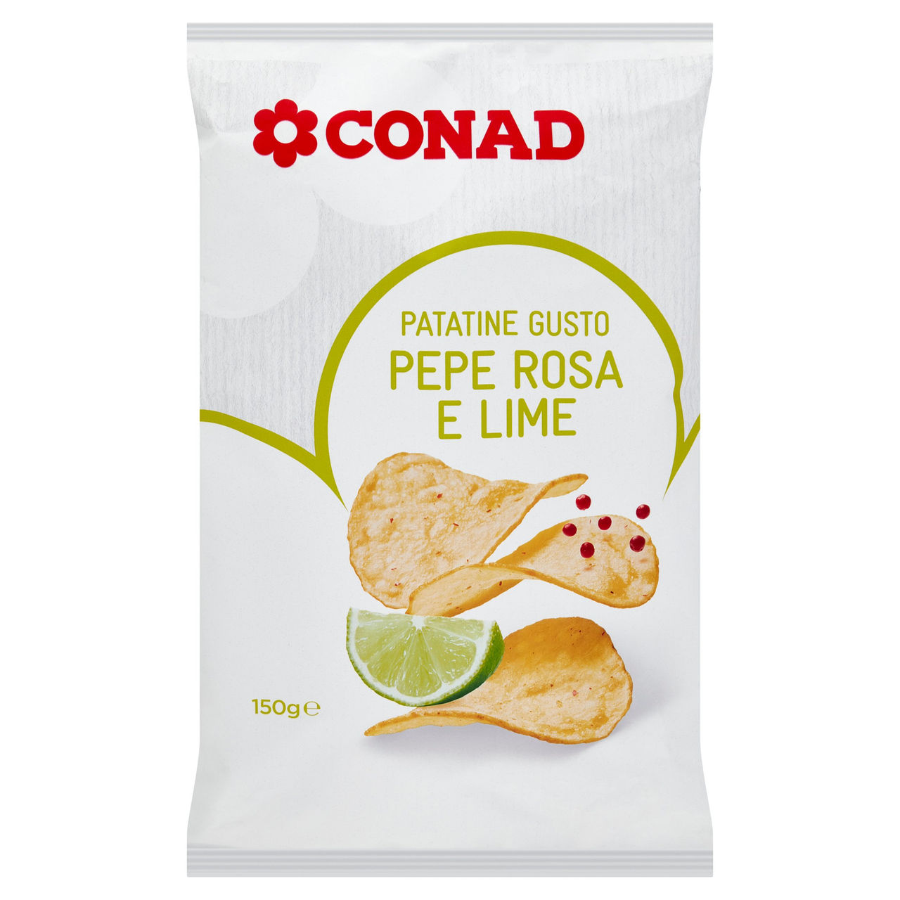 Patatine Pepe Rosa e Lime Conad in vendita online