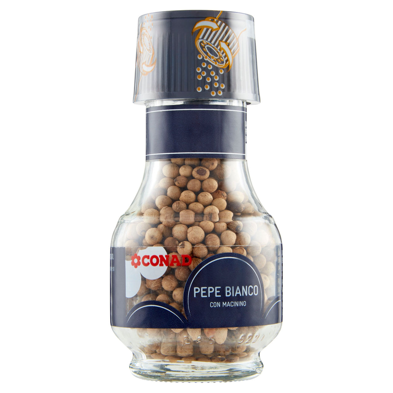 Pepe Bianco con Macinino 50g Conad online