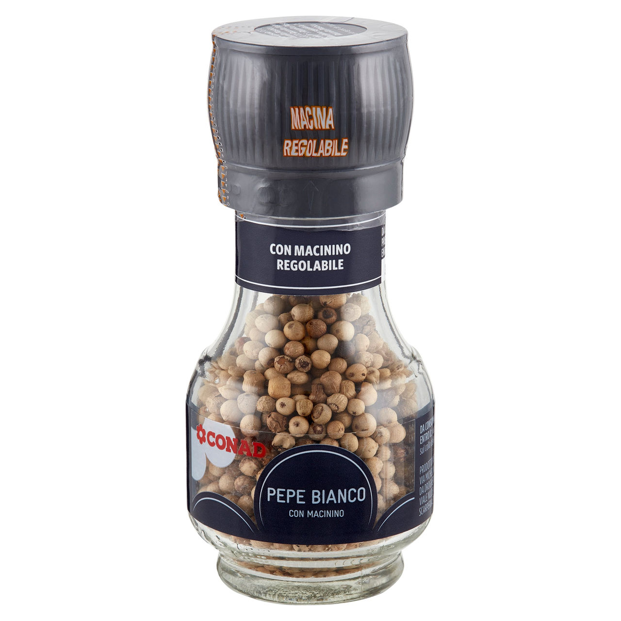 Pepe Bianco con Macinino 50g Conad online