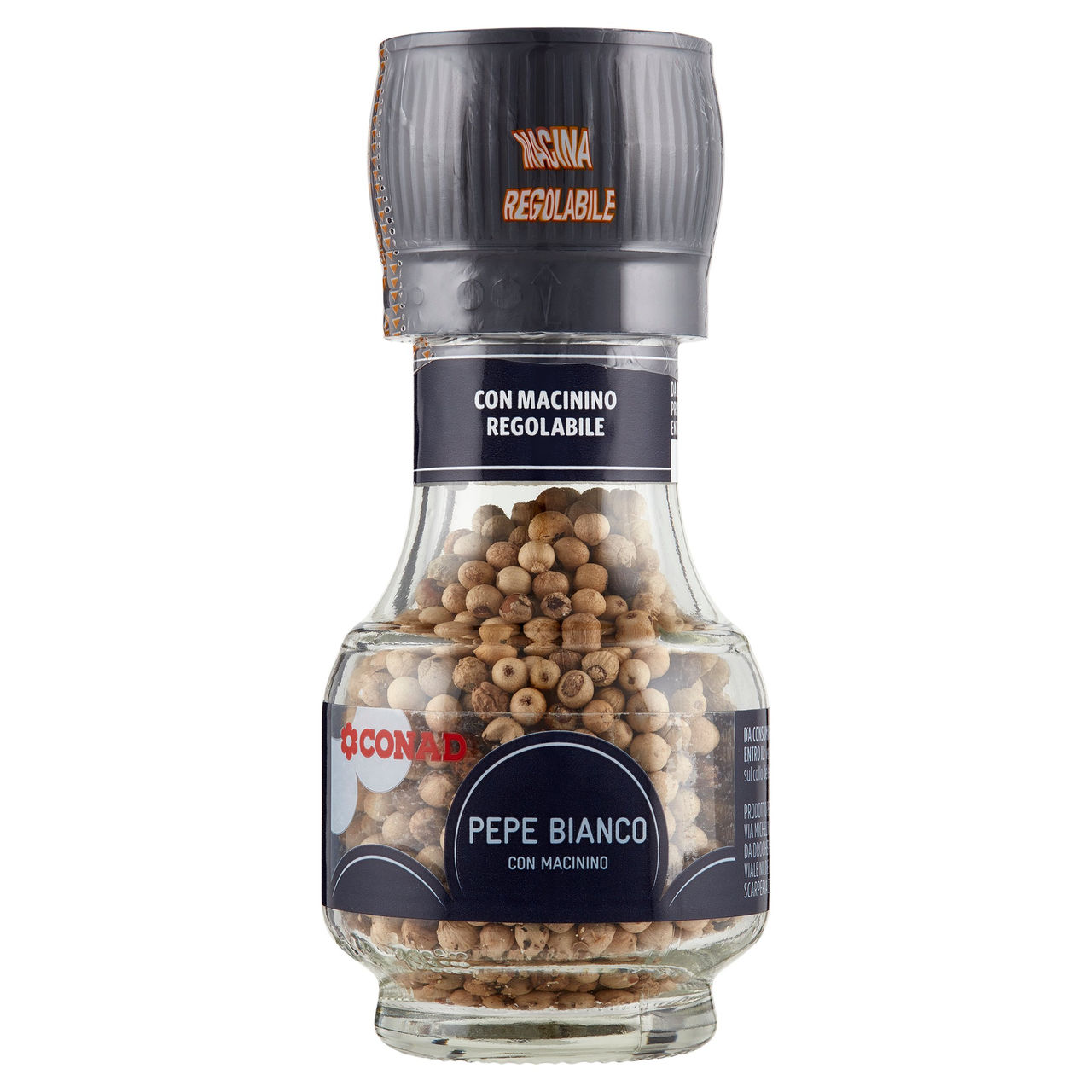 Pepe Bianco con Macinino 50g Conad online