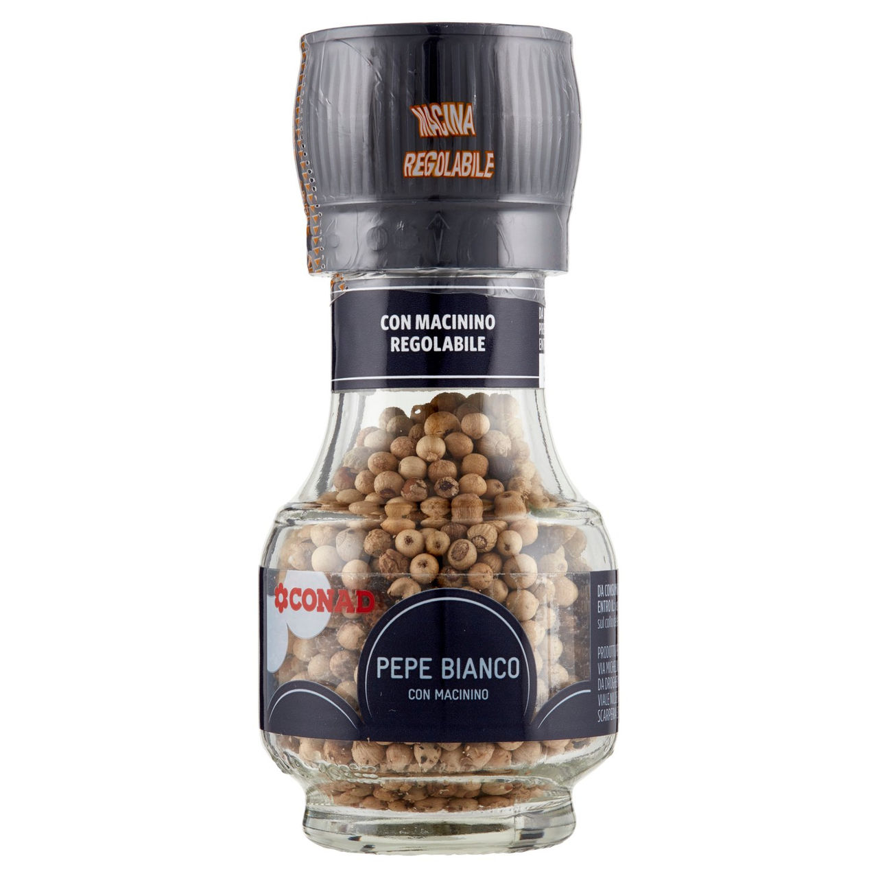 Pepe Bianco con Macinino 50g Conad online