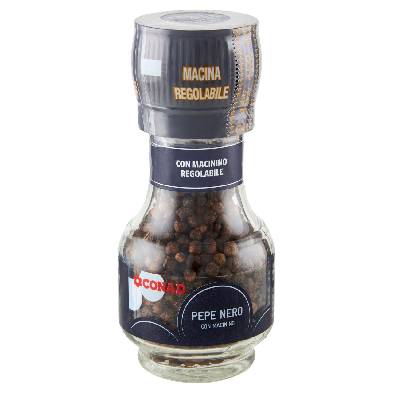 Pepe Nero con Macinino 50g Conad in vendita online