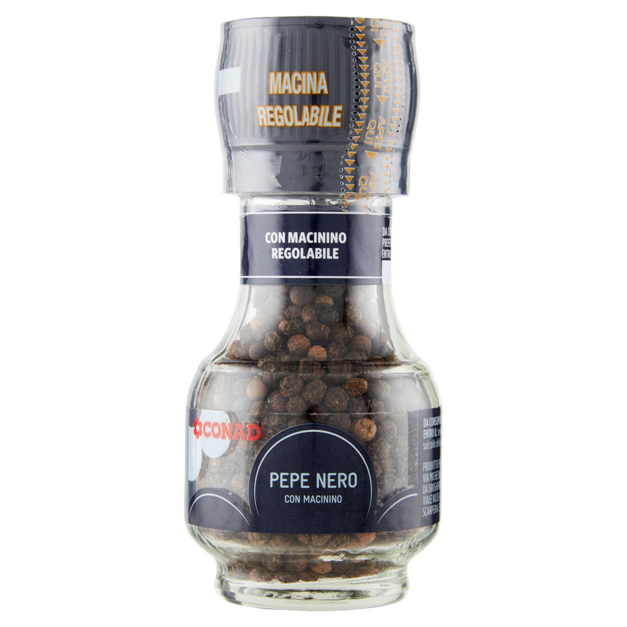 Pepe Nero con Macinino 50g Conad in vendita online