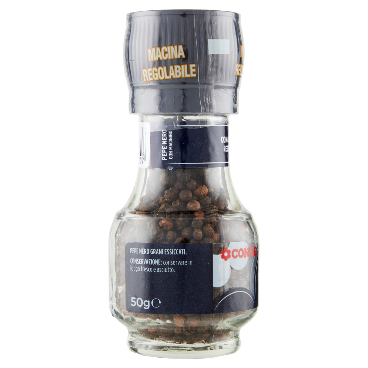 Pepe Nero con Macinino 50g Conad in vendita online