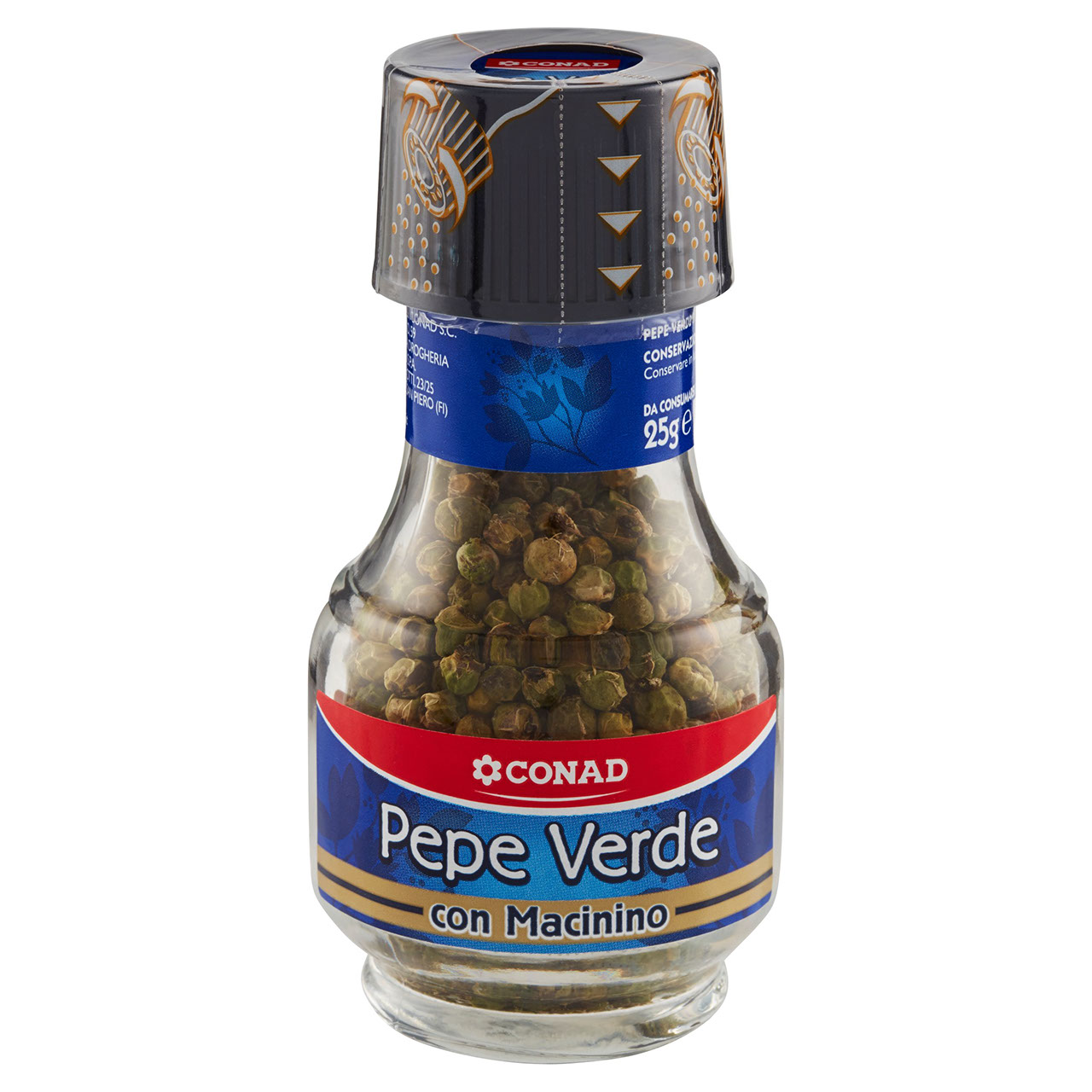 Pepe Verde con Macinino 25 g Conad