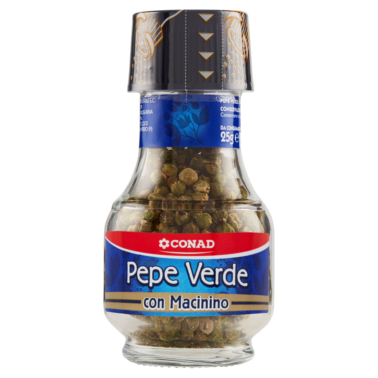 Pepe Verde con Macinino 25 g Conad