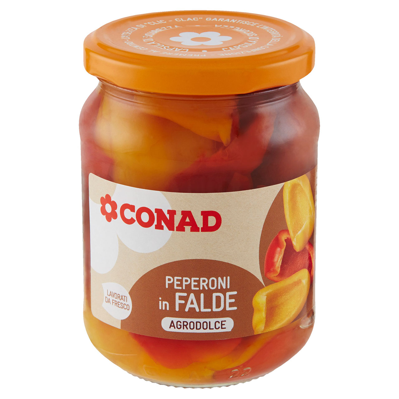 Peperoni in Falde Agrodolce 300 g Conad