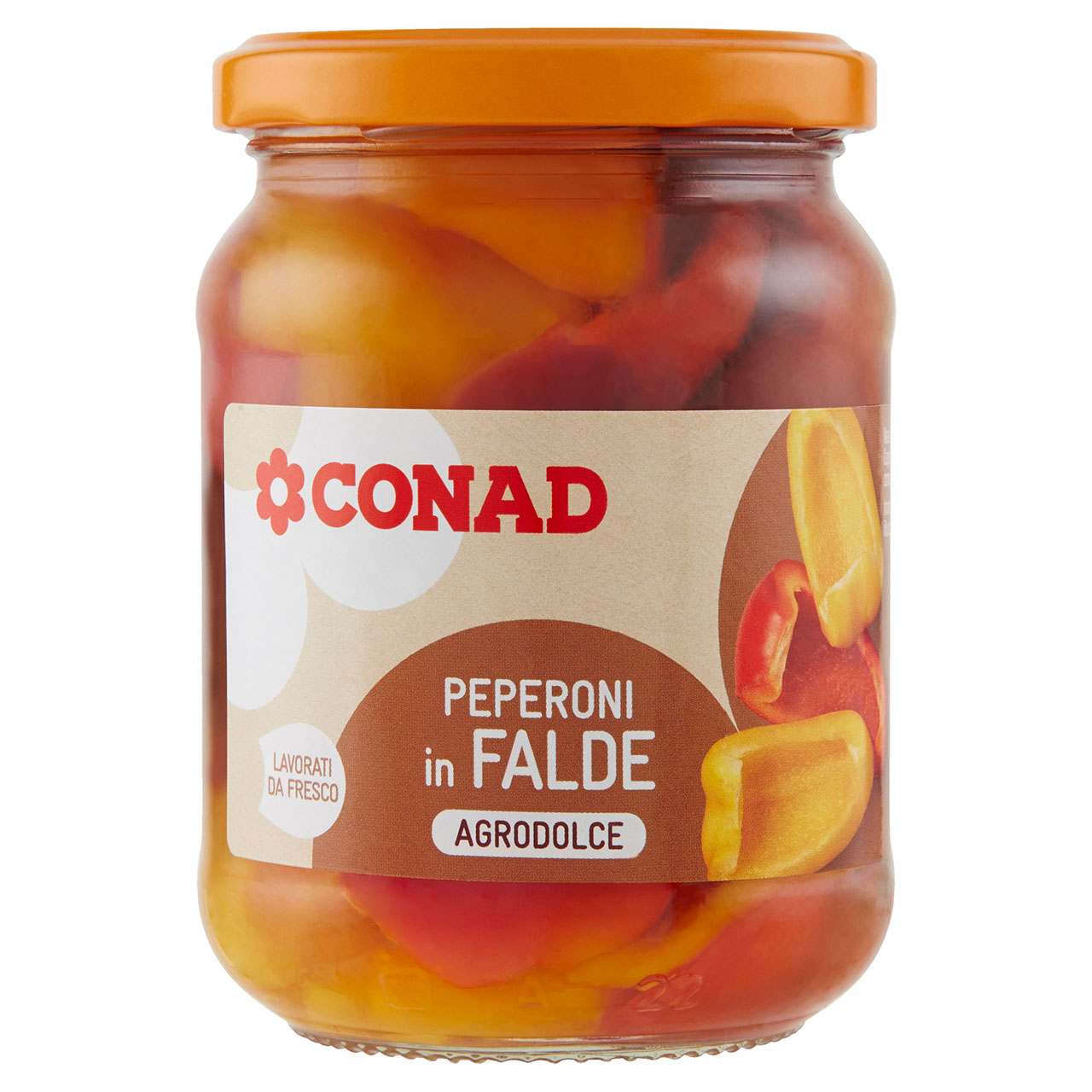 Peperoni in Falde Agrodolce 300 g Conad